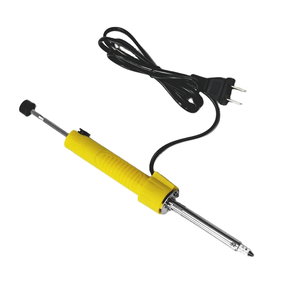 ABS body with stainless steel nozzle tin melting tin sucker pen device desoldering pump gun tool