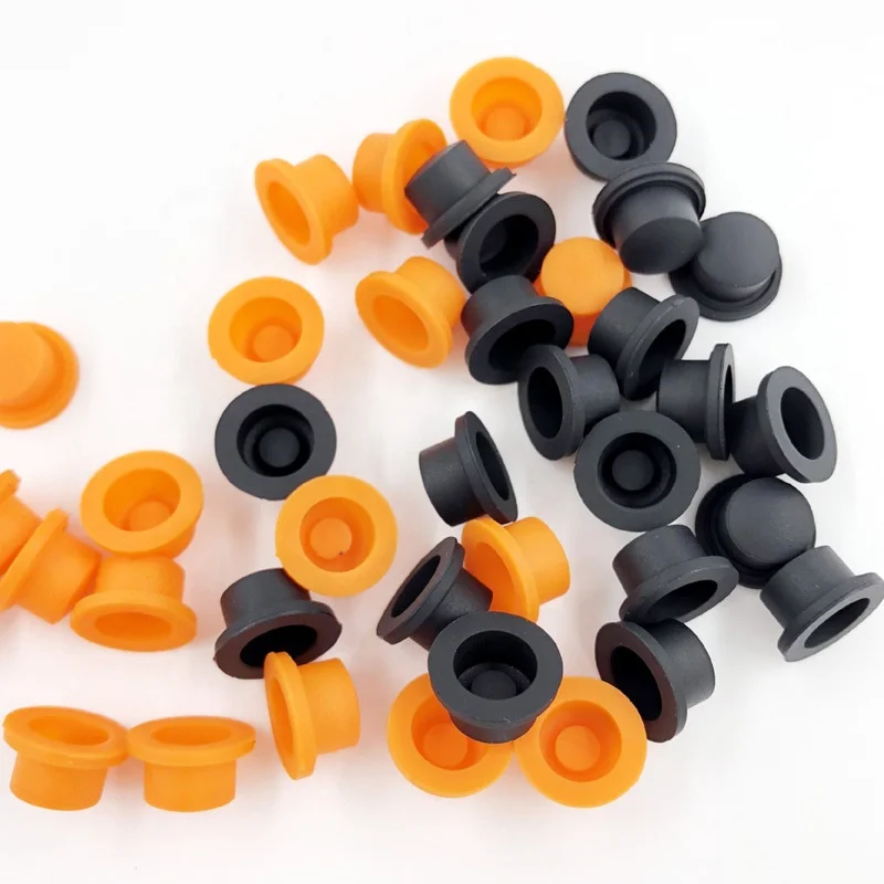 One Set Custom Silicone Rubber Push Single Dome Button/Conductive Pad/Silicone Keypad For Electronic Accessories