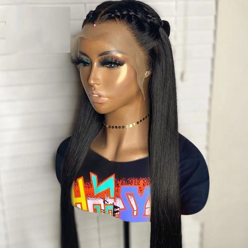 
Прозрачный HD парик шнурка, 13x4 фронта шнурка человеческих волос парики с детскими волосами, прозрачного кружева передние парики для чернокожих женщин 