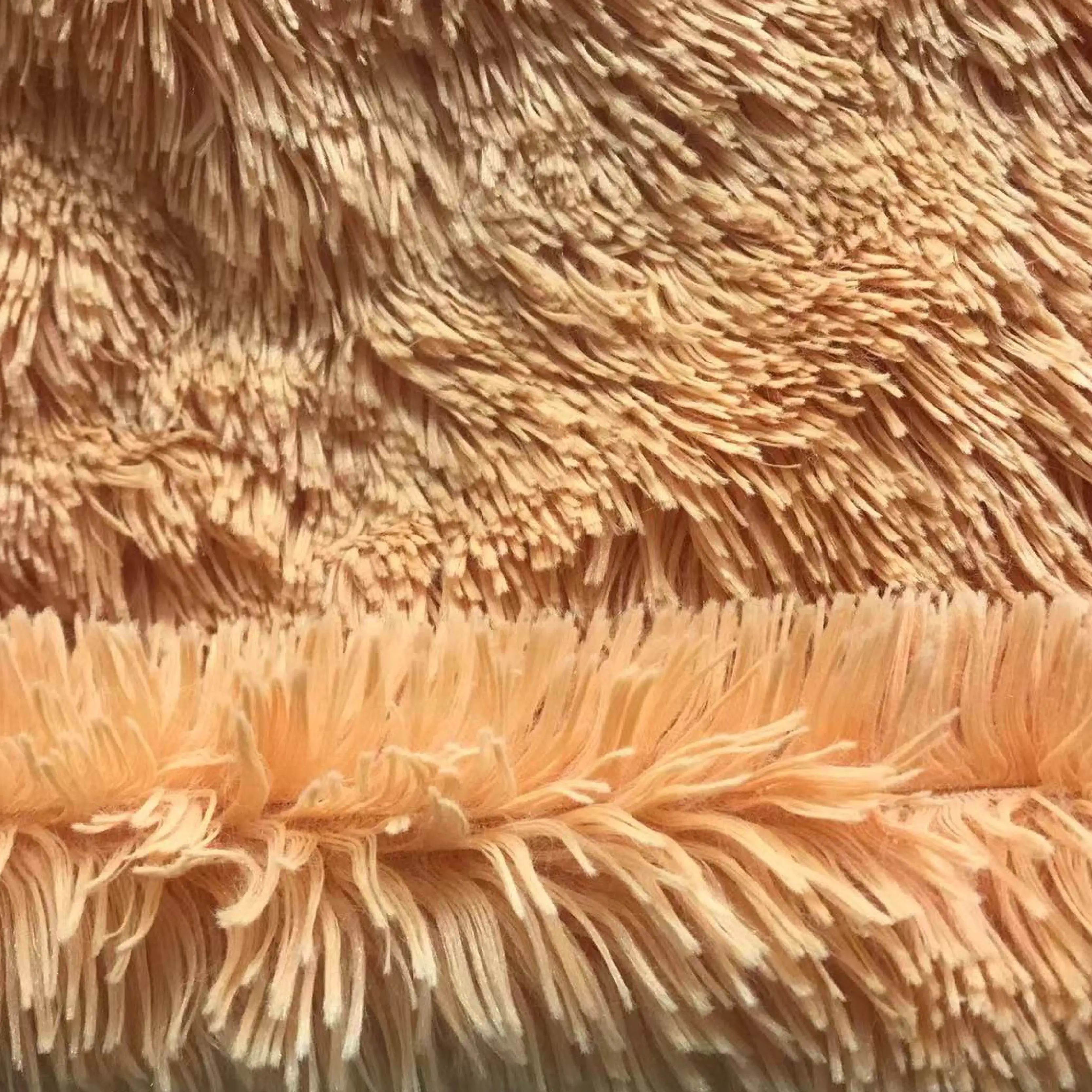 Hot sale 100% polyester solid color teddy fabric PV plush toy fabric