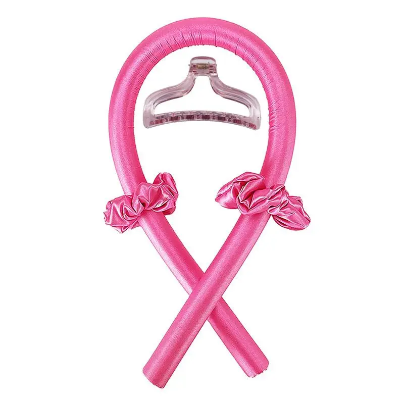 Heatless Curling Rod Headband No Heat Hair Curlers Ribbon Hair Rollers Sleeping Soft Curl Bar Wave Formers DIY Hair Styling Tool