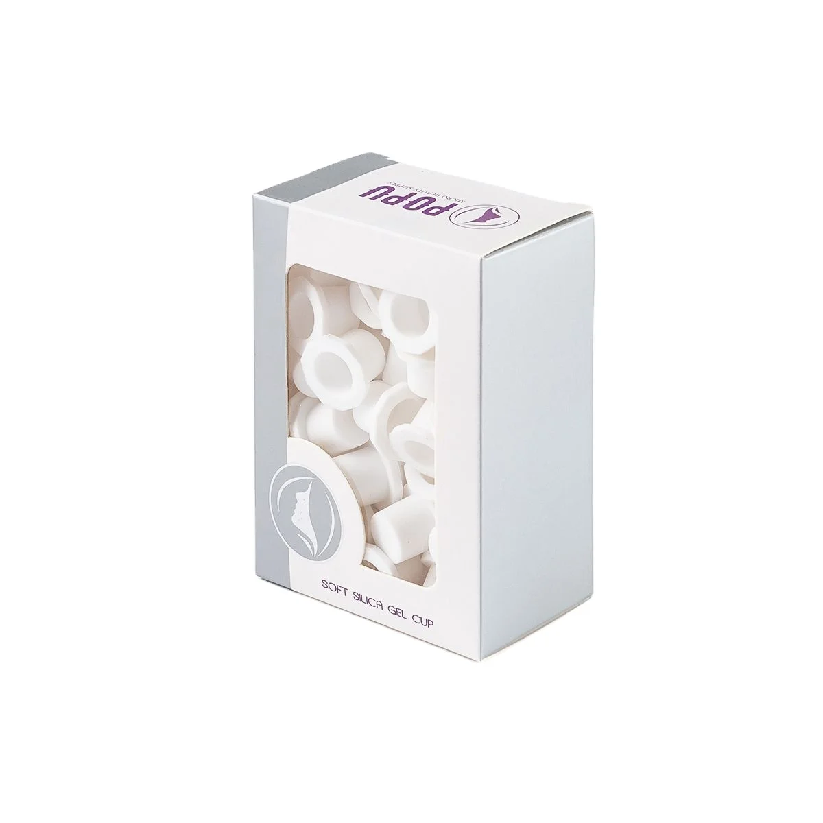 POPU soft silicone tattoo Pigment ink  cups for eyebrow eyeline lips Tattoo MTS