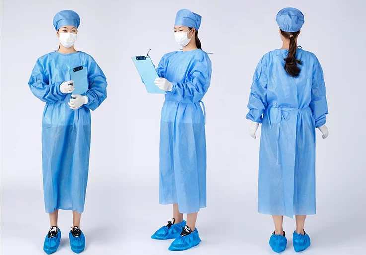 Одноразовый усиленный хирургический халат