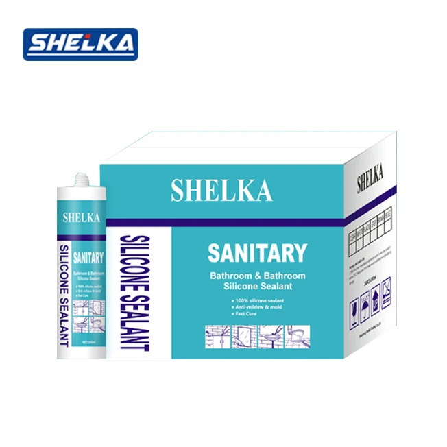 Anti-fungal silicone sealant adhesive glue