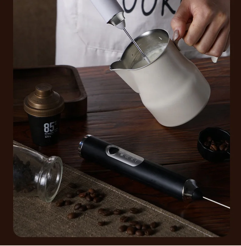 Mini Blender Mixer 3 Speeds Adjustable Handheld Electric Milk Frother for Coffee