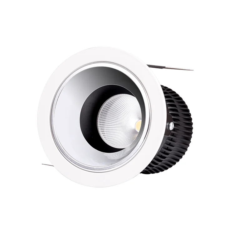 aluminum office recessed 12 watt cob home retrofit kit down lights led