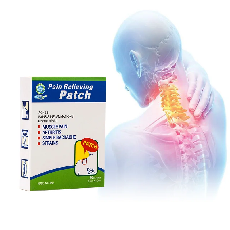 Free sample natural herb shoulder and back pain patch