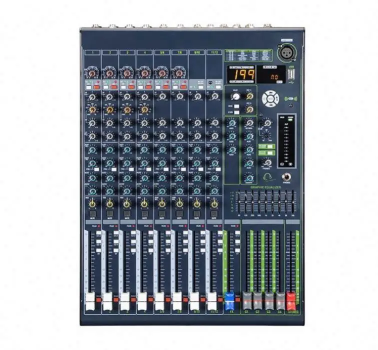 live sound studio recording professional 12  channel usb digital pro audio mixer console