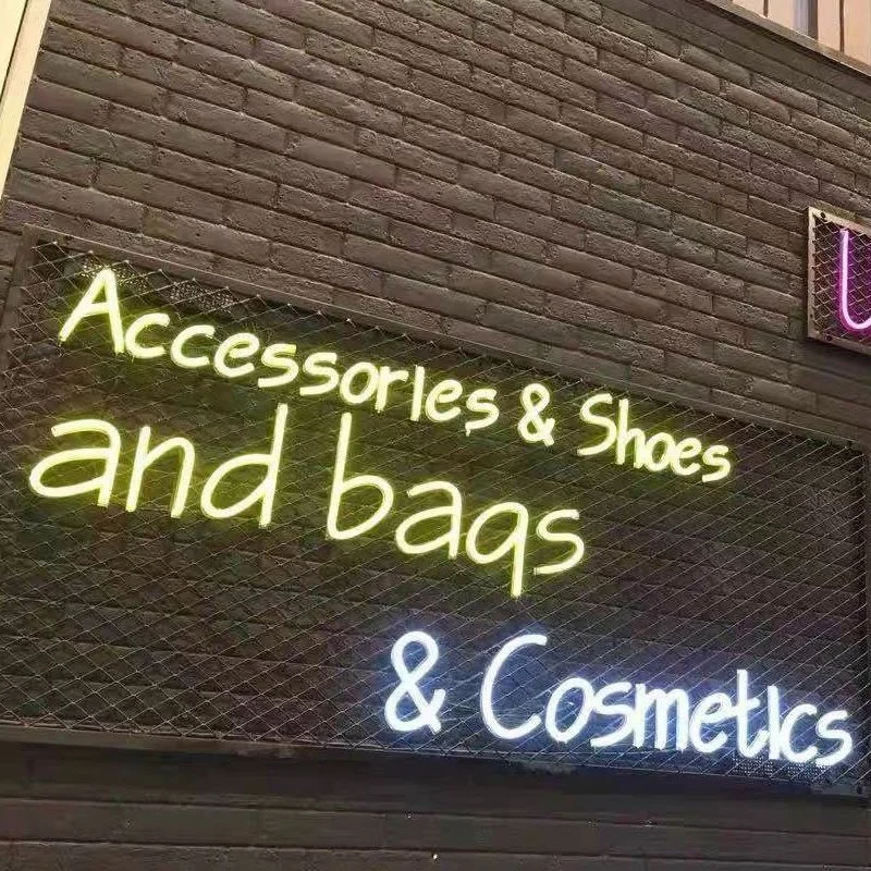 Sharpy Beam Light Acrylic Invitation Card Christmas Onesie Pajamas Hand Knit Letter for Wall Hanging