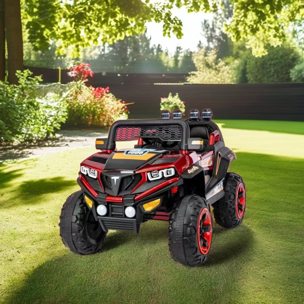 Best Selling 24V Kids Ride Electric Toy Car Mini Style with Pedal Remote Control Boys Aged 5-7 Years Wholesale Over-Sized Wheels