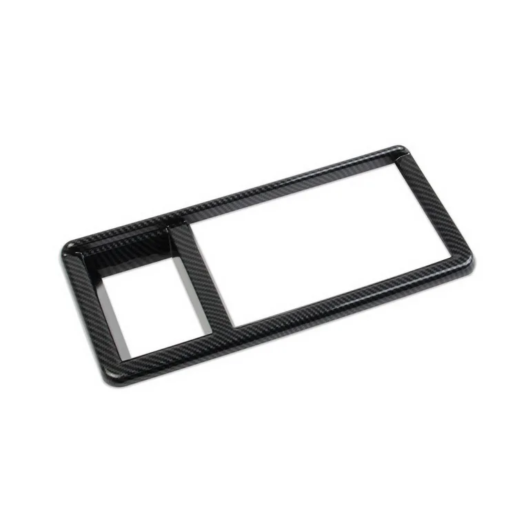 For FORD maverick 2022  auto decorative  Carbon Fiber Navigation Screen Panel Cover Trim