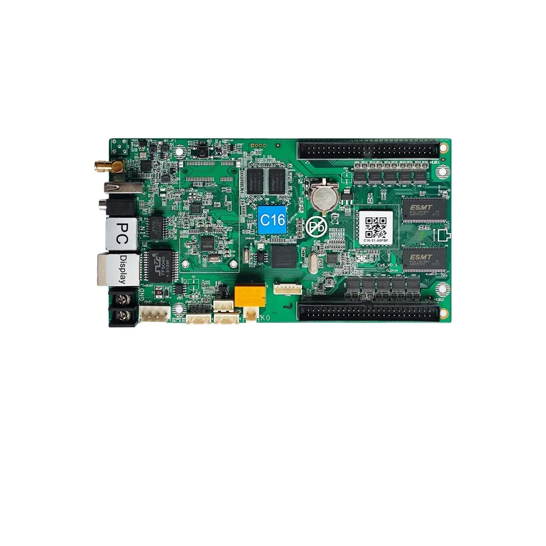 HD-C36/C36C/C16/C16C Asynchronous Controller Huidu Full Color Sending Card + Receiver Hdplayer Software For Led Panel