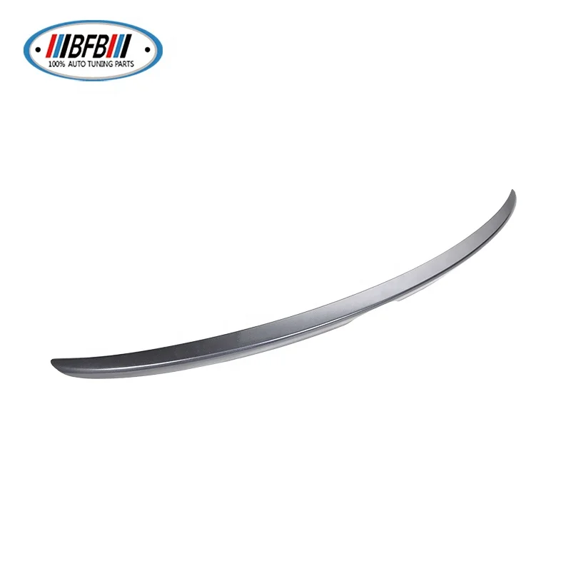 Mazda 3 Spoiler Glossy Dark Grey Painting Color ABS Tail Wing Rear Spoiler Trunk Wings Primer Plastic Style For Mazda 3 2014