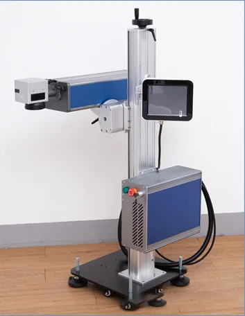 Best price co2 flying laser marking machine from China Industrial Laser printing machine