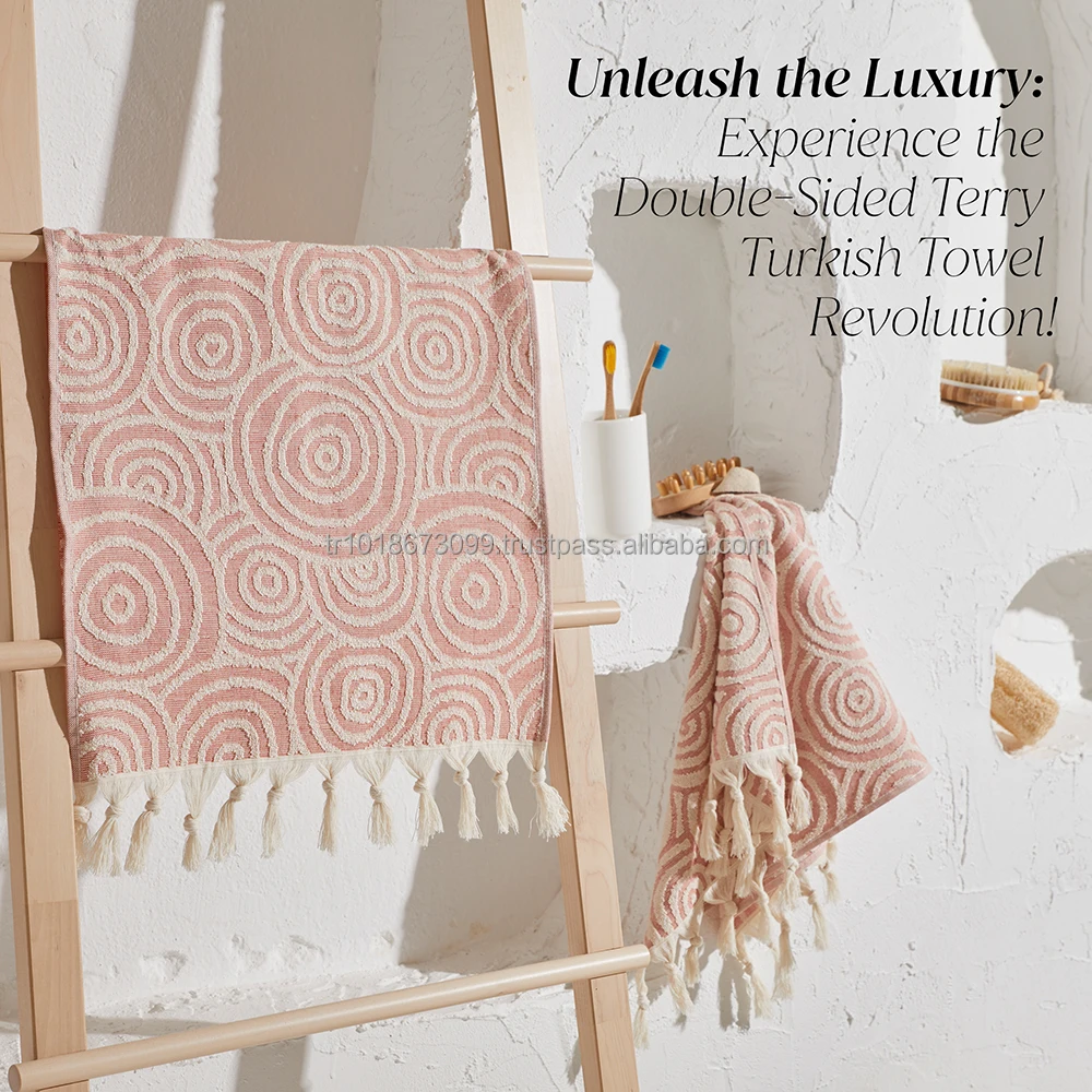 Set of 4 Turkish Terry Hand Kitchen Small Towel, Peshkir, Pestemal Farmhouse decorative hand towels New Style Quick dry Rustic