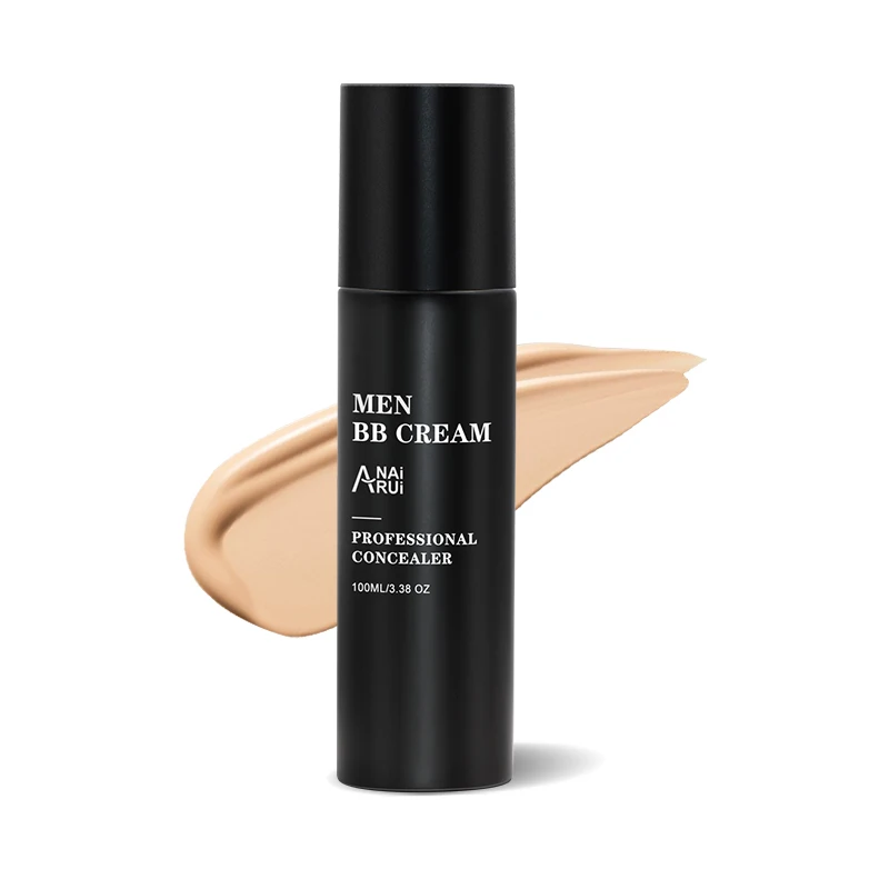 Skin Care Face Liquid Foundation Moisturizing Tone-up Cream Waterproof Concealer Base Makeup BB Cream For Men