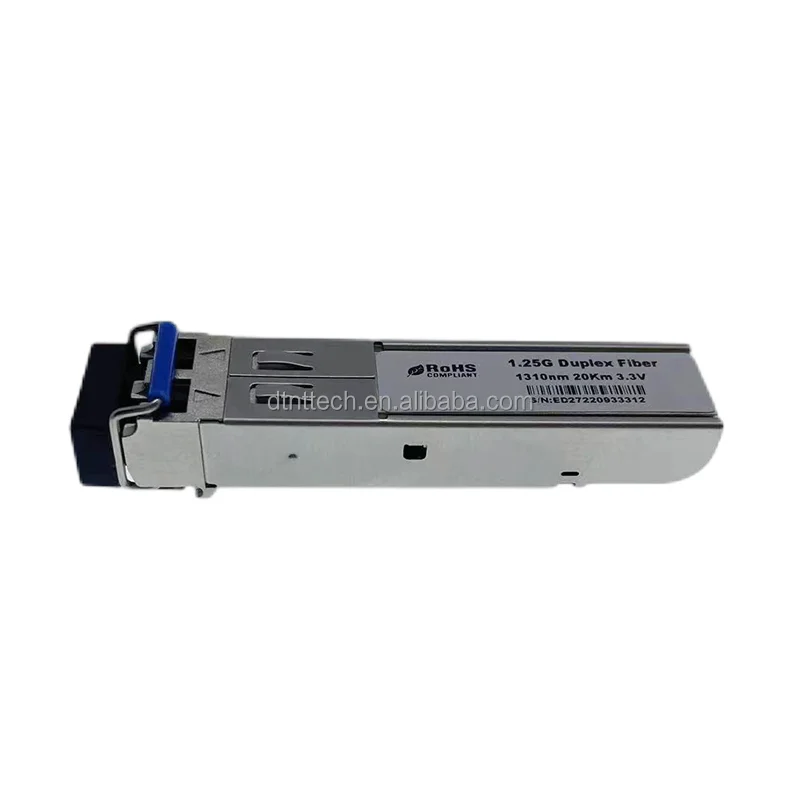 Customized Communication Equipment Accessories SFP 1.25G Module1310nm 20km Dual Fiber Module