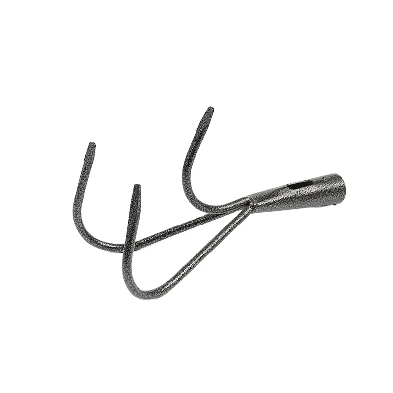 Высококачественные трехзубчатые садовые грабли, металлические зубья, садовый инструмент, свадебные грабли