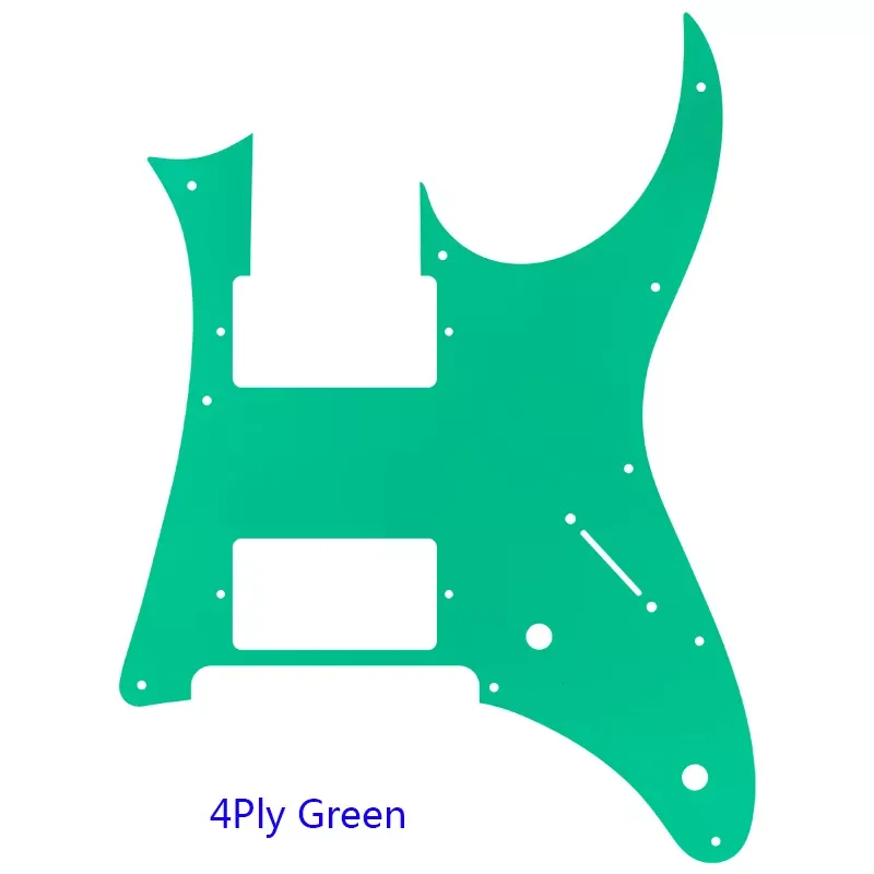 Pleroo Custom Guitar Parts - For Ibanez MIJ RG350 DXZ Guitar Pickguard HH Humbucker Pickup Scratch Plate