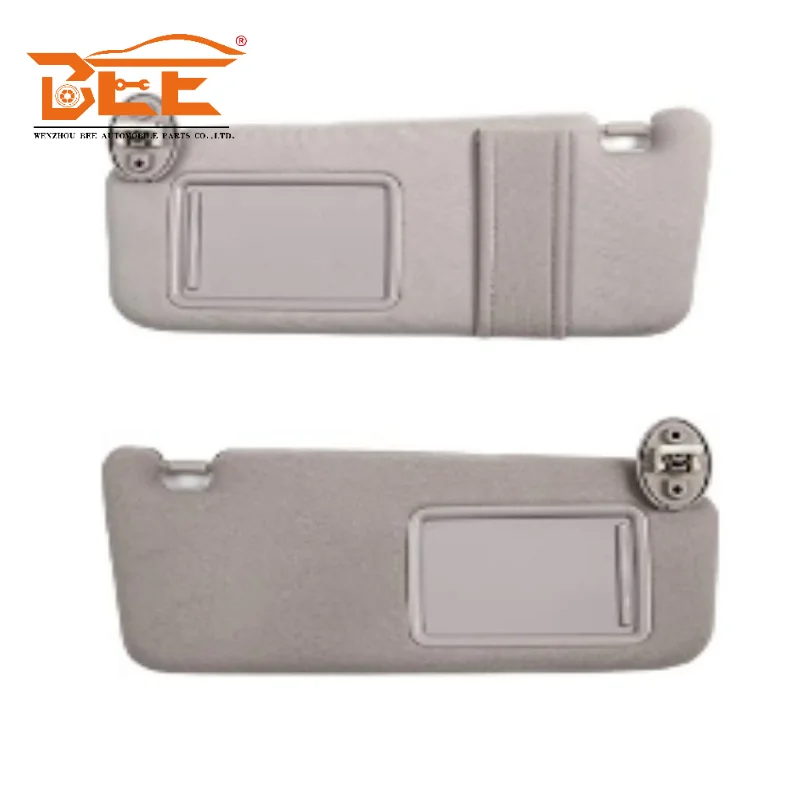 Sun Visor Left Right Side Assembly Set Mirror fit for Toyota 74320-0T021-B1 74320-0T022-B1
