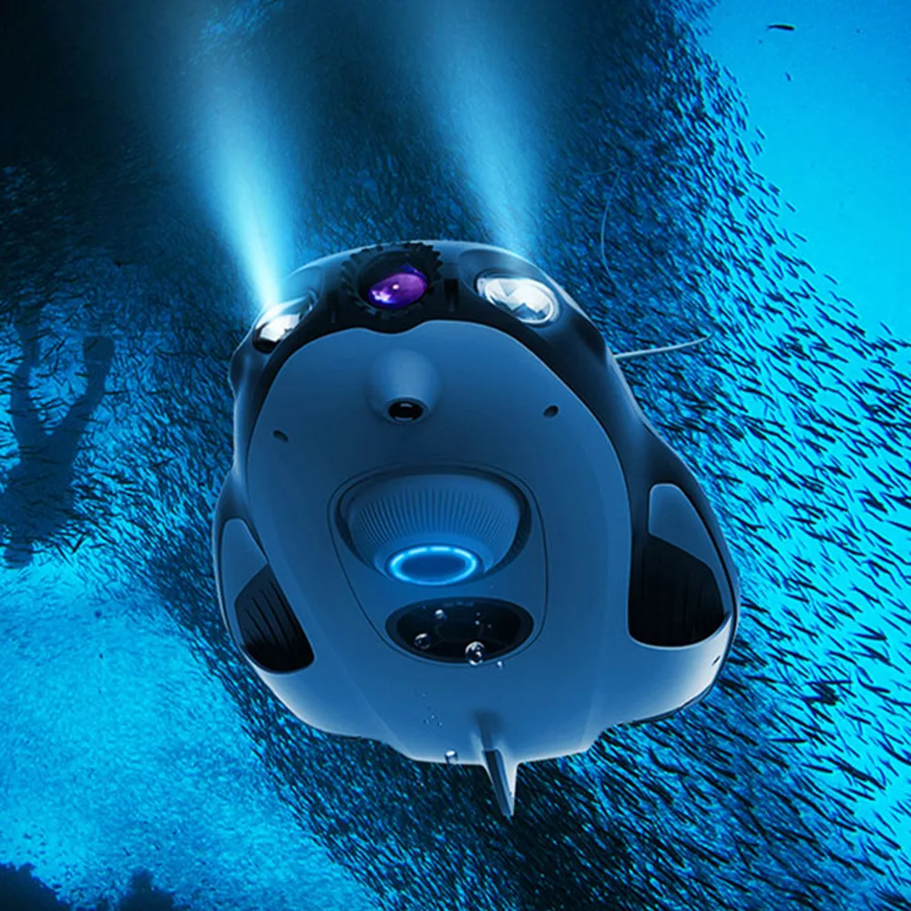 
Precision remote bait drop HD underwater fishing camera FOV 95 F2.8 Underwater detector 4K 1080P underwater drone with camera 