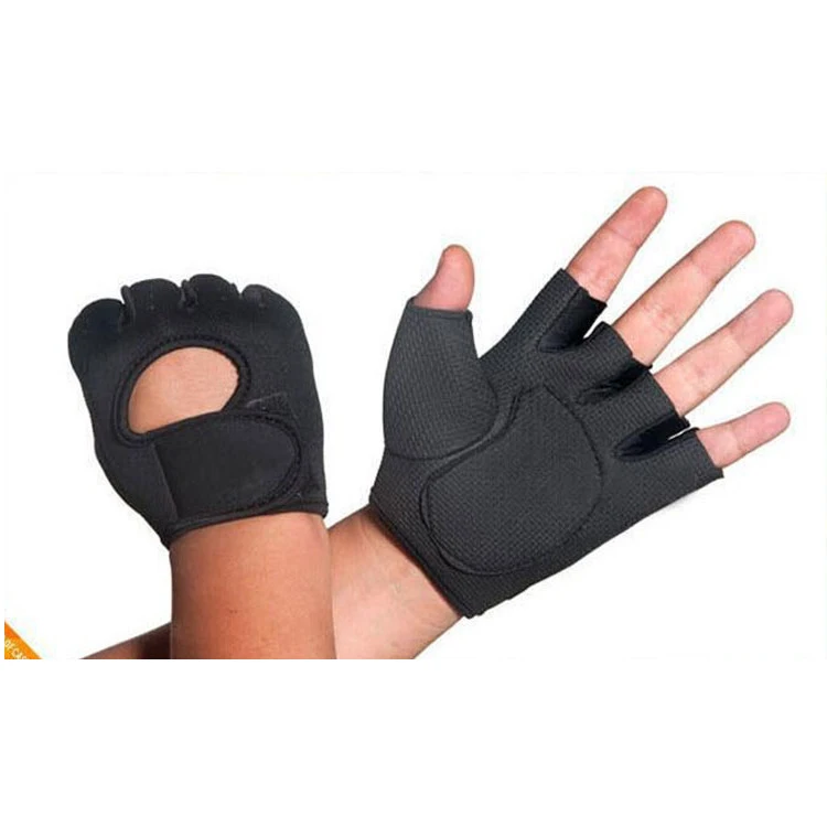 
Fitness anti-slip cycling gym half-fingered weightlifting gloves 