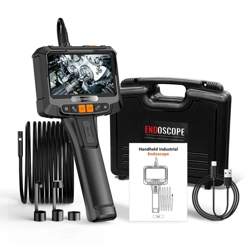 the top selling products 5 inch 360 degree borescope camera video borescope 4 articulated underwater camera