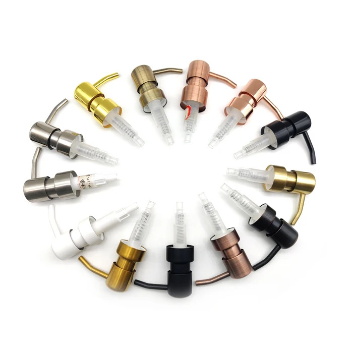 Factory price deluxe 24/410 28/400 liquid dispenser stainless steel lotion pump