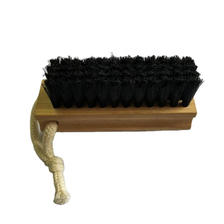Factory Wholesale Custom Logo Boot Football Basketball Wooden Sneaker Shoe Cleaning Polishing Brush