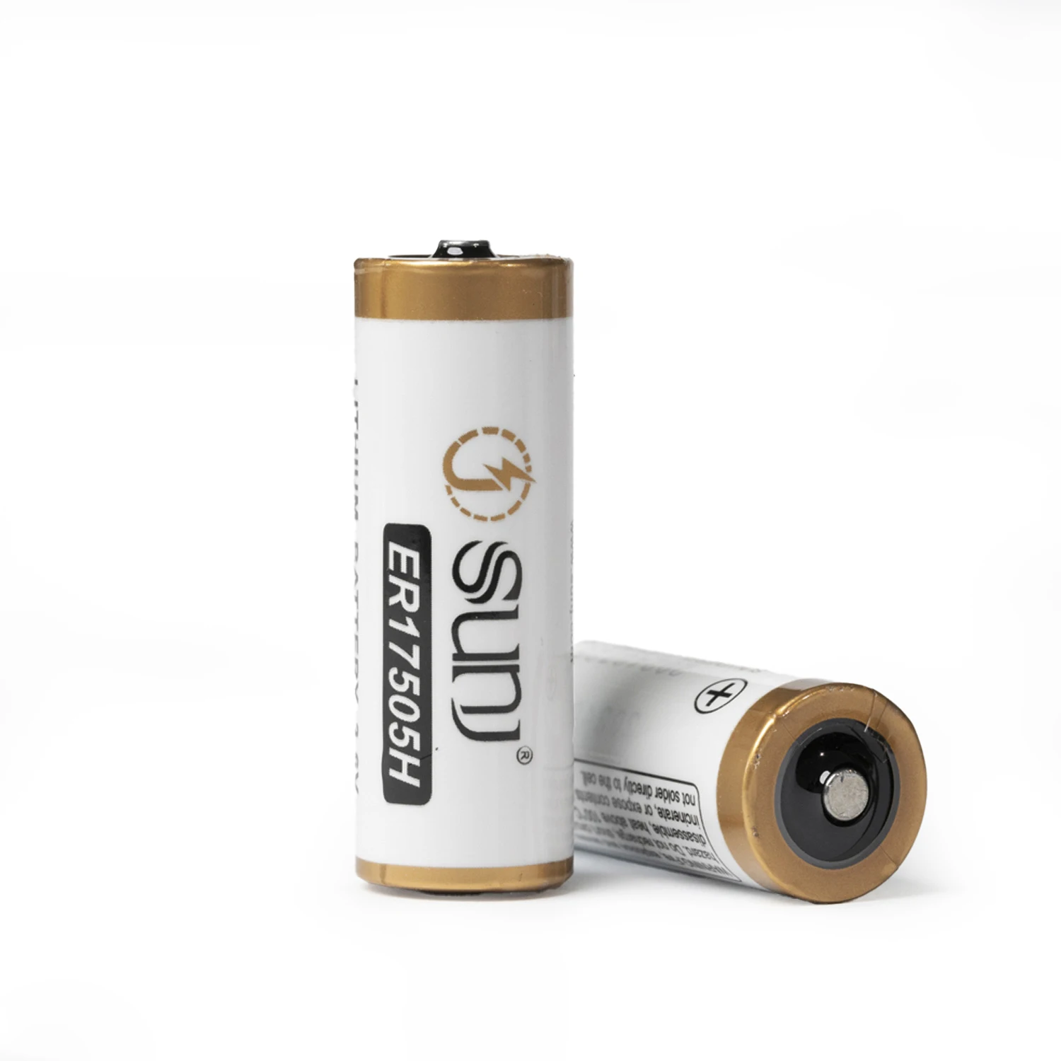 3.6V Lithium Primary Battery Cylindrical LS17500 ER17505H lisocl2 battery 3600MAH for Consumer Electronics water meter battery