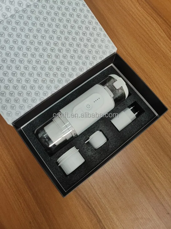 Горячая вода литиевая батарея USB зарядка портативная капсула кофе машина наружное дорожное стекло 12 УФ Печать Английский 15/20 бар 120