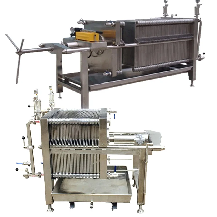 cooking oil cleaner plate press beer  Filter plate & frame filter press