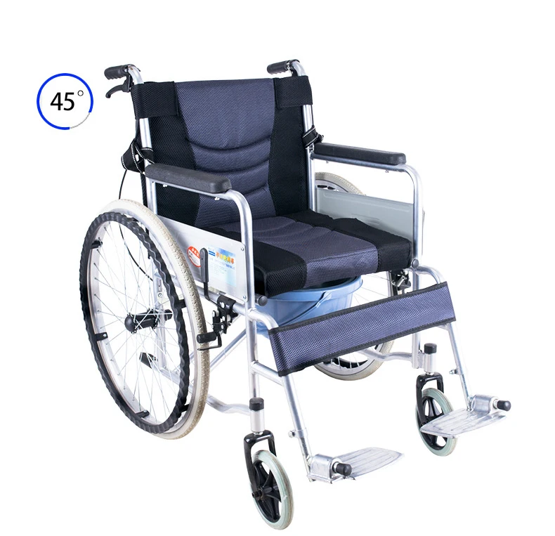 Ручная Складная кожаная инвалидная коляска, легкая компактная инвалидная коляска для лечения иново