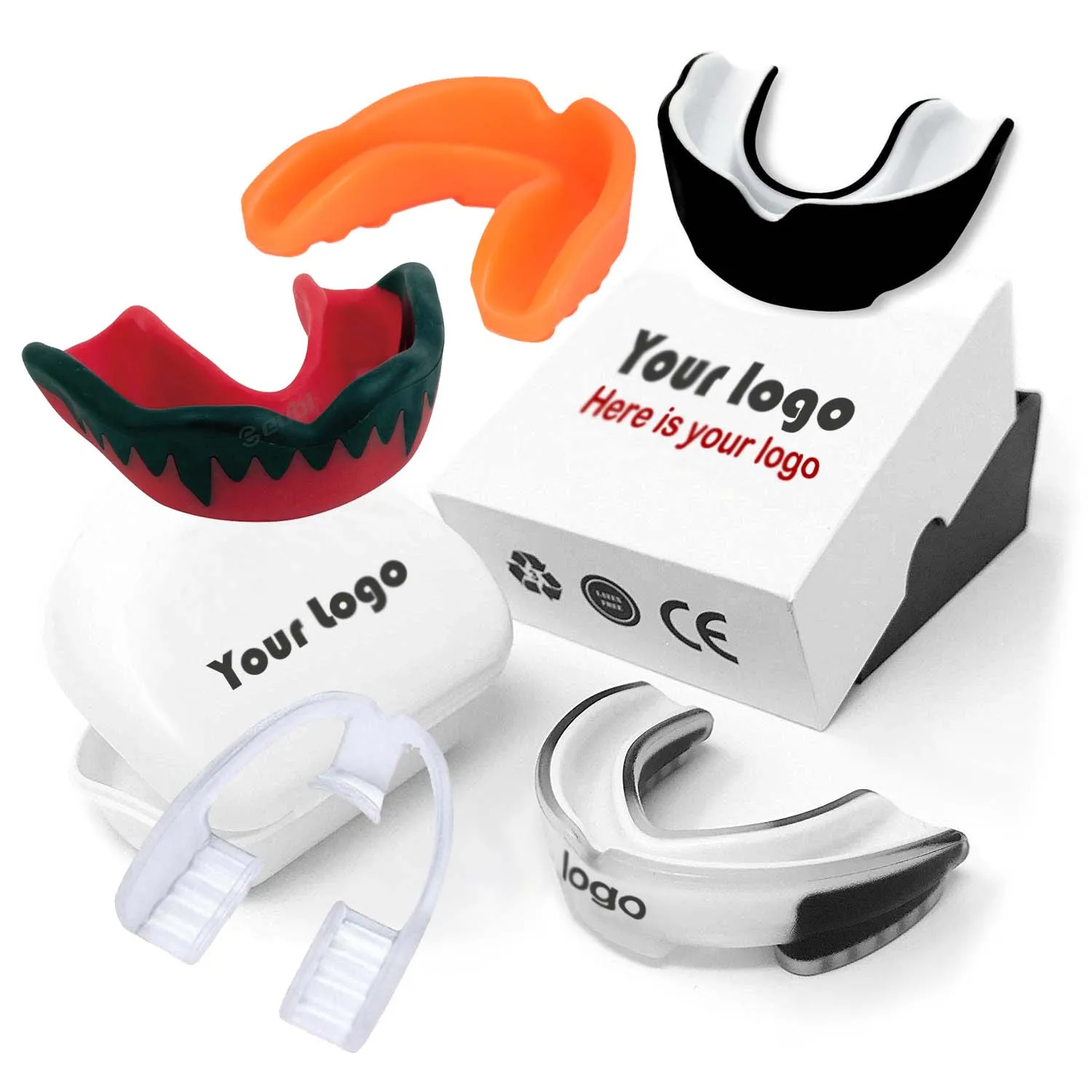 Mouth Guard  Mouthguard Custom Logo Sports Boxing Football Basketball MMA Gum Shield Gumshield Mouth Guard