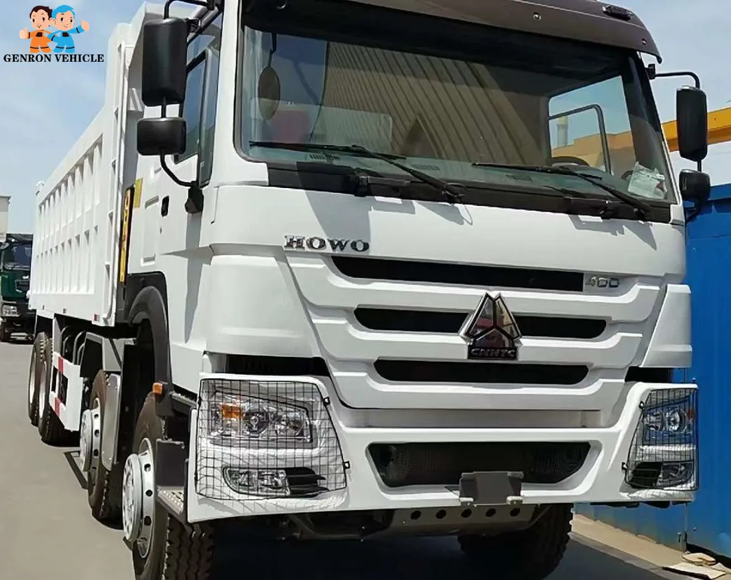New 2024 Sinotruk Euro 2  Howo 400HP 12 wheels/tires 8x4 dump truck for construction and mineral