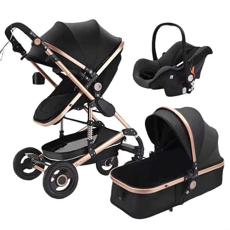 Most fashion 3 in 1 baby buggy pretty baby stroller