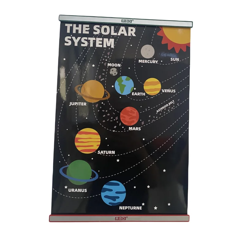 Popular Classroom Decoration Custom Image Printing Promotion Educational Wall Poster