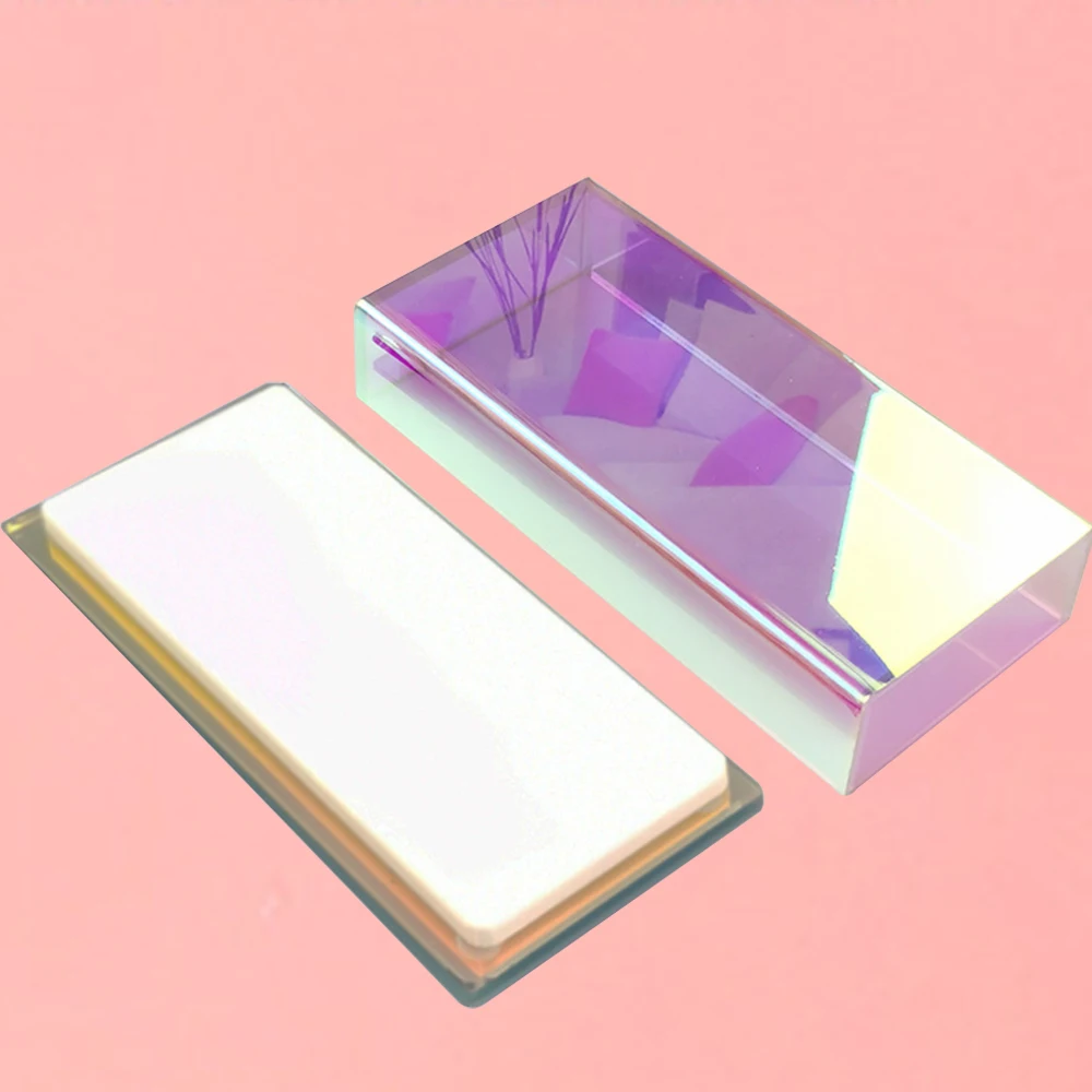 Custom Magnet Acrylic Lash Tile With Cover Lash Organizer Box Hello Kitty Eyelash Extensions Palette Box Lash Tiles With Lid