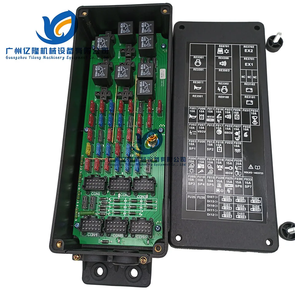 14613137 Запчасти для экскаватора VOE EC340D EC340DL блок предохранителей VOE14613137
