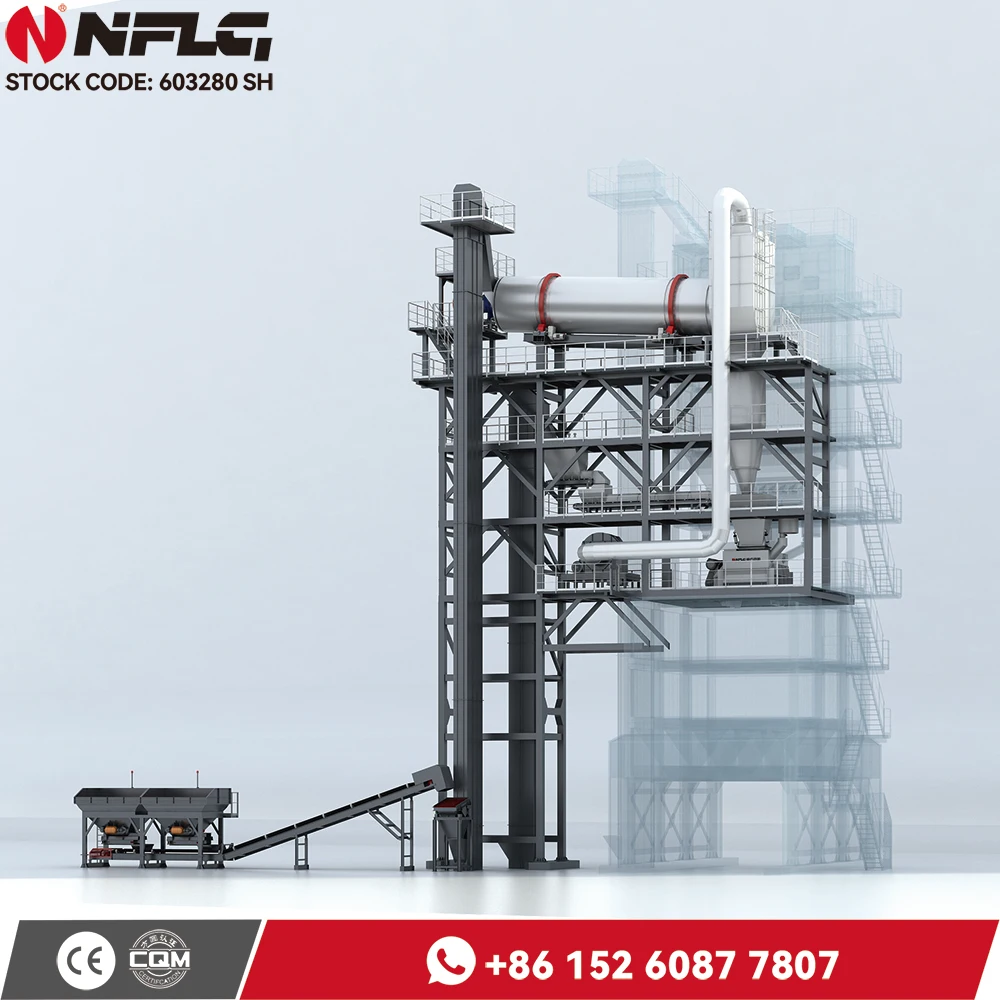 Alt Series Type Equipment 120Tph Hot Mix Asphalt Mixing Plant Batch Mix Plant