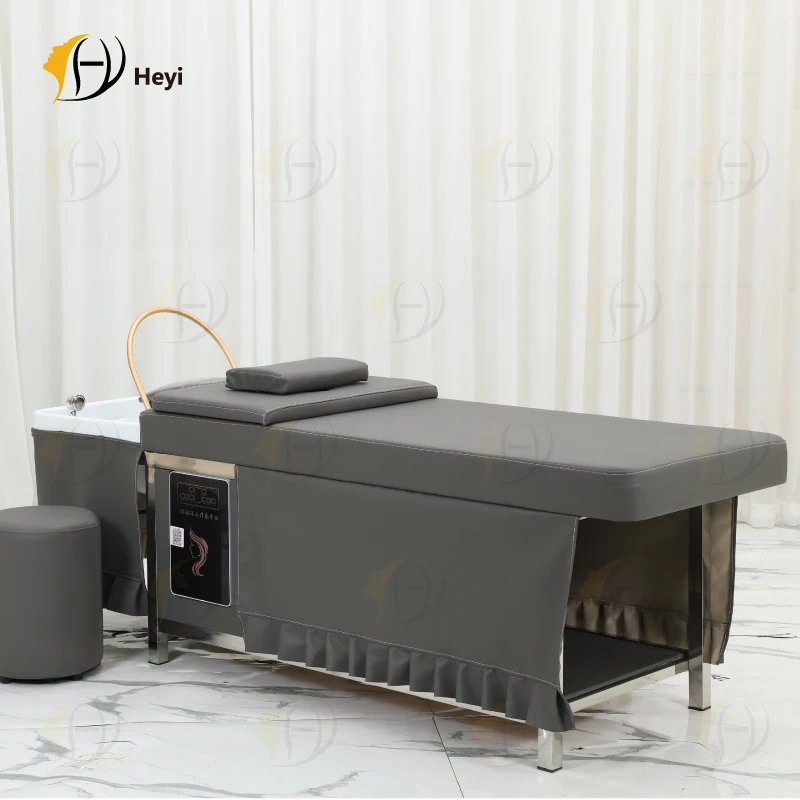 thai hair washing salon nursing therapy headspa water circulation spa massage shampoo bed