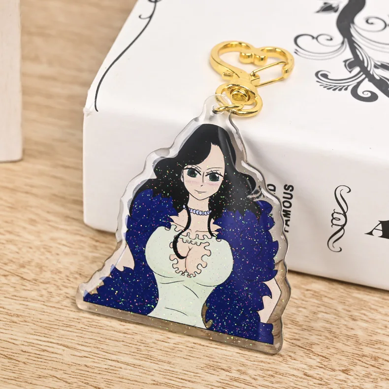 Wholesale china manufacturing acrylic glitter glue custom acrylic epoxy keychain with metal clasp