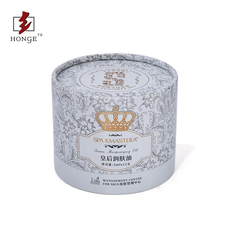 Honge Eco Friendly Paper Tube Packaging Handmade Set Art Logo Cardboard/Craft Paper Boxes/Jars/Cans Customized for Skin Care