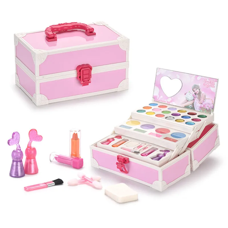 Модные pertend играть практики, Косметика для макияжа, наборы для девочек