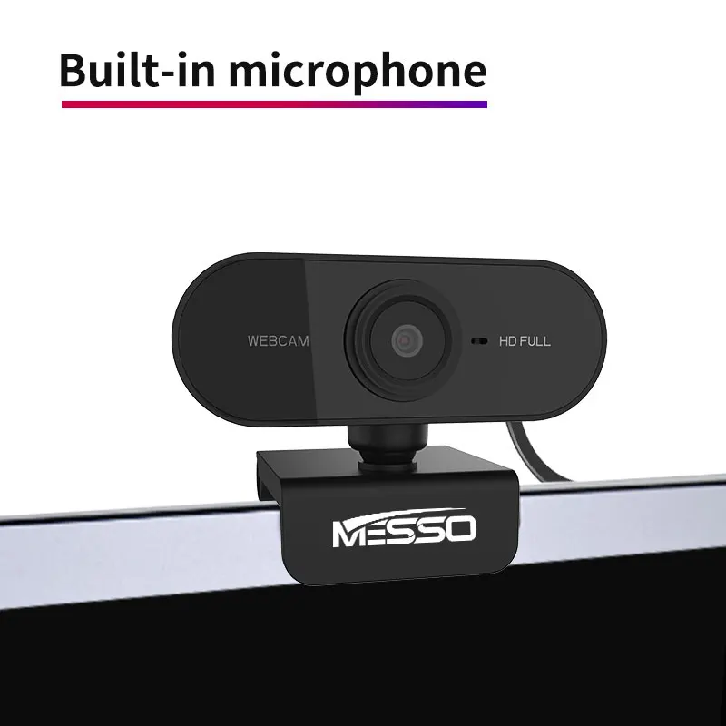 New Arrival Auto Focus Camara Laptop Webcam 1080p Full HD Video Conference Call and Chatting online