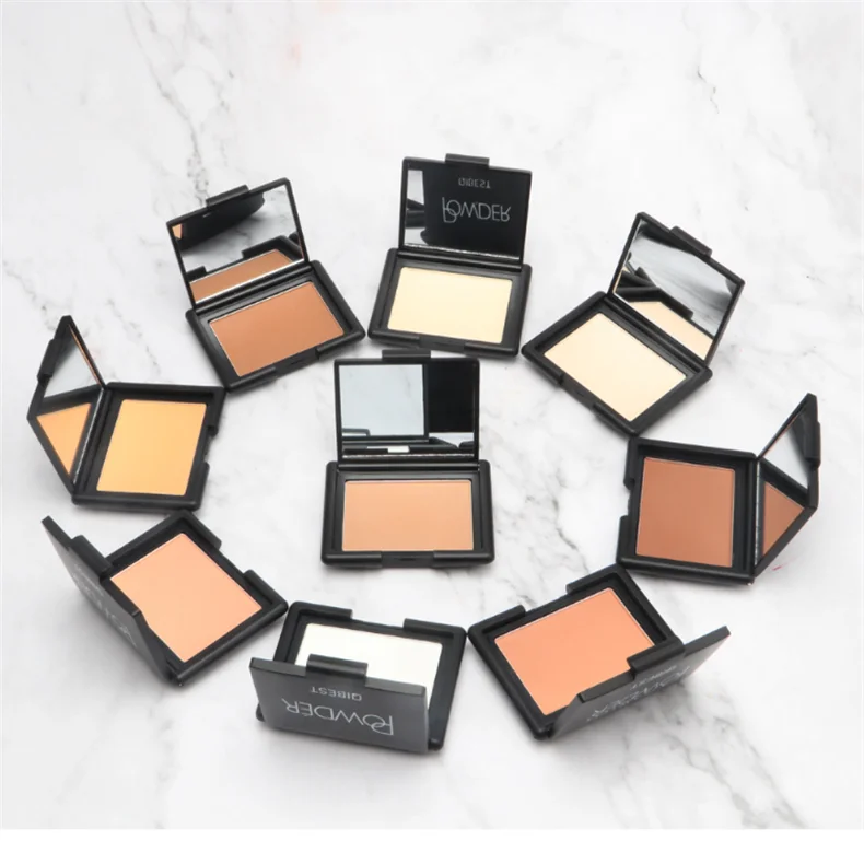 
Wholesale Matte 9 Colors Face Powder Oil-control Waterproof Concealer Makeup Pressed Powder 