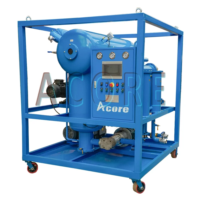 Portable Transformer Oil Disposal Uni Oil Fully Automatic Processing Systems