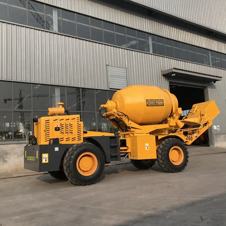 JBC 2.6 m3 diesel self loading concrete mixer in stock