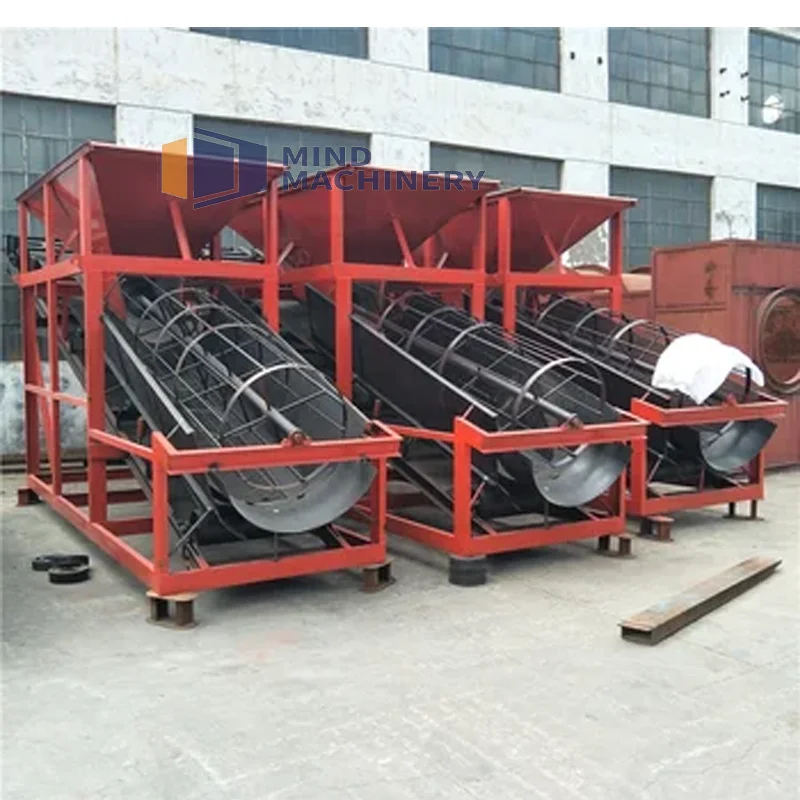 Mobile stone and sand screening machine
