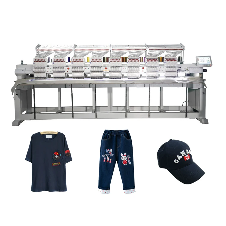 400*600 fortever k q m brand automatic computerized embroidery machine f t 1503 h 1205 ft1201 single 8 head 12 needles 528-b080f